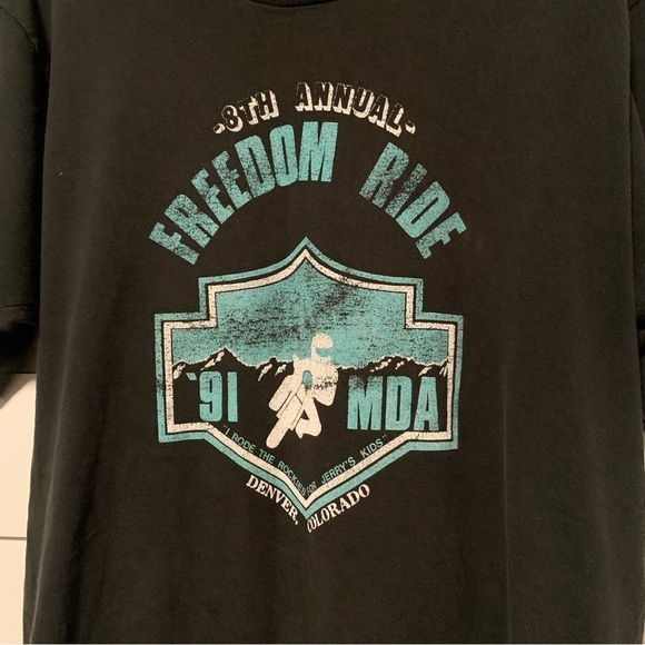 Single Stitch Vintage Harley Davidson Graphic Tee - Picture 8 of 8